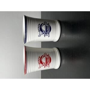 Fiesta HLC Blue Diner LUNCH Tom & Jerry 6” Crock - Set of 2